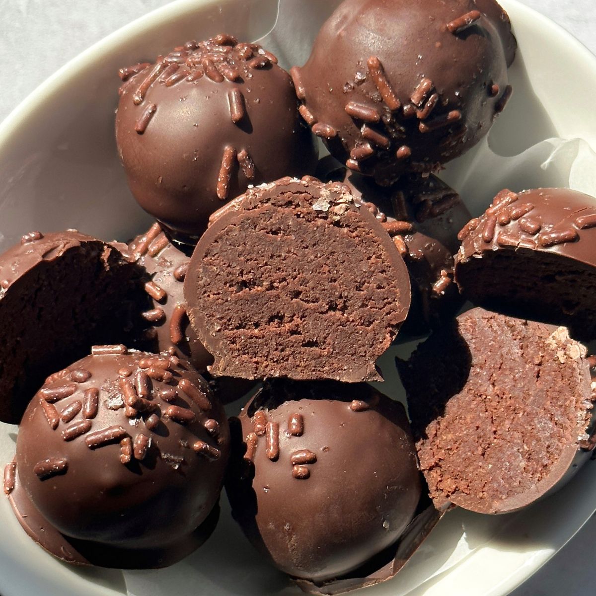 Dark Chocolate Truffles