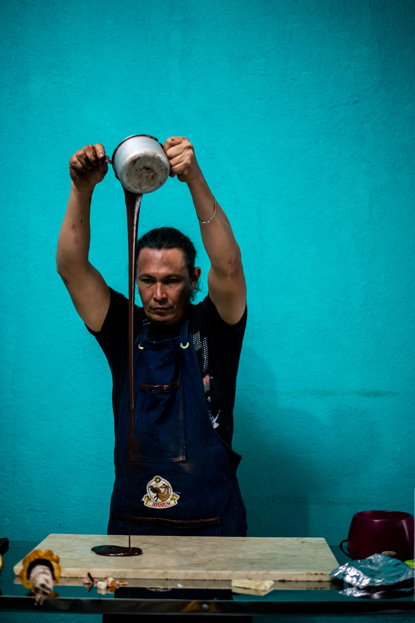 Atucun chocolate background